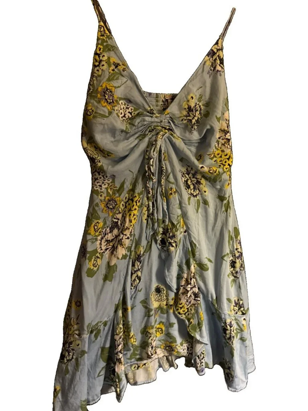 Free People Womens Multicolor Sleeveless Short Mini Dress Size Small